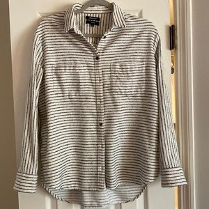 Madewell boyfriend button up